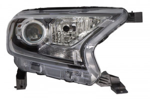 Far Dreapta (H11/H15/PY21W/W5W, electric, fara motoras, culoare insertie: negru) potrivit FORD RANGER 03.15-10.18 - Img 1