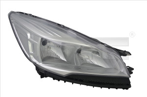 Far Dreapta (H15/H7, electric, cu motor, culoare insertie: cromat, culoare semnalizator: cromat) potrivit FORD KUGA II - Img 3