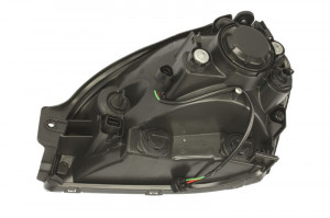 Far Dreapta (H4, electric, fara motoras, culoare insertie: cromat, culoare semnalizator: negru) potrivit HYUNDAI IX35, TUCSON - Img 2