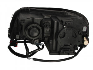 Far Dreapta (H7, electric, fara motoras, culoare insertie: negru, culoare semnalizator: galben) potrivit VOLVO XC90 I - Img 2