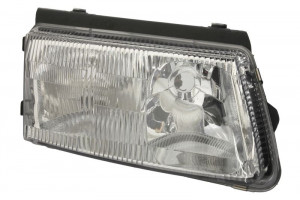 Far Dreapta (H7/H7, electric, cu motor, culoare insertie: cromat) potrivit VW NEW BEETLE - Img 1