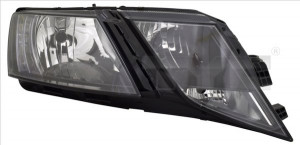 Far Dreapta (H7/H7/LED, electric, cu motor) potrivit SKODA OCTAVIA III - Img 3