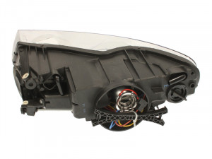 Far Dreapta (H7/H9, electric, cu motor, culoare insertie: cromat, culoare semnalizator: transparent) potrivit VW TOUAREG - Img 2
