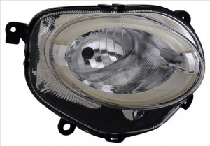 Far Dreapta (H7/LED/W21W) potrivit ABARTH 500 / 595 / 695, 500C / 595C / 695C; FIAT 500, 500 C dupa 2015
