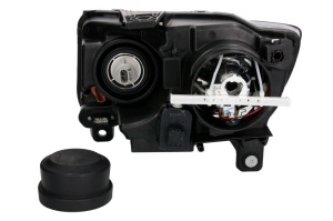 Far Dreapta (H9, electric, cu motor, culoare insert: negru) potrivit JEEP COMPASS 2011-2016 - Img 2