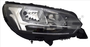 Far dreapta (H9, electric, cu motor) potrivit PEUGEOT 208 II dupa 2019 - Img 3