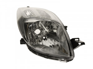 Far Dreapta (halogen, H4, electric, cu motor, culoare semnalizator: transparent) potrivit TOYOTA YARIS -03.09 - Img 1