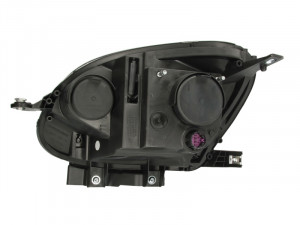 Far Dreapta (halogen, H4/PY21W, electric, cu motor, bec, culoare insertie: cromat) potrivit FIAT PANDA, PANDA/HATCHBACK - Img 2