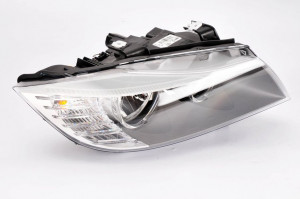 Far Dreapta (halogen, H7, electric, cu motor, culoare semnalizator: transparent) potrivit BMW 3 (E90), 3 (E91) -06.12 - Img 4
