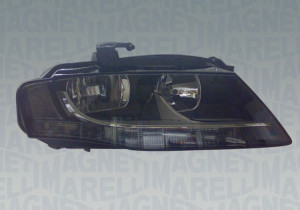 Far Dreapta (halogen, H7/H7, electric, cu motor) potrivit AUDI A4 ALLROAD B8, A4 B8 -07.10 - Img 1