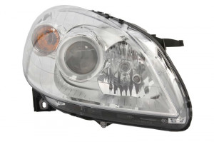 Far Dreapta (halogen, H7/H7/W5W, electric, cu motor, culoare insertie: cromat) potrivit MERCEDES B SPORTS TOURER (W245) - Img 1