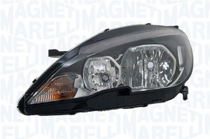Far Dreapta (halogen, H7/HB3/PY21W, electric, cu motor, bec) potrivit PEUGEOT 308 II - Img 3