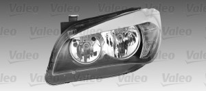 Far Dreapta (halogen, H7/W5W, electric, cu motor, culoare semnalizator: transparent) potrivit BMW X1 (E84) -07.12 - Img 3
