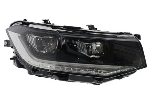 Far Dreapta (LED, electric, cu motor, culoare insert: negru, culoare semnalizator: portocaliu) potrivit VW T-CROSS 11.18- - Img 3
