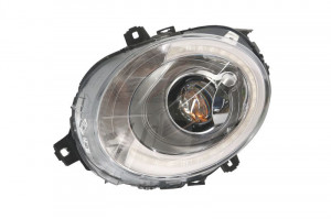 Far Dreapta (LED, electric, fara motoras, culoare semnalizator: transparent) potrivit MINI (F55), (F56), (F57), CLUBMAN (F54) - Img 1