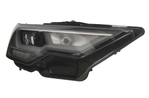 Far Dreapta (LED/PWY24W, cu motor) potrivit AUDI A6 C8 dupa 2018