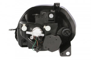 Far dreapta potrivit FIAT PUNTO 2005-2012 - (H4, electric, cu motoras, fundal negru)