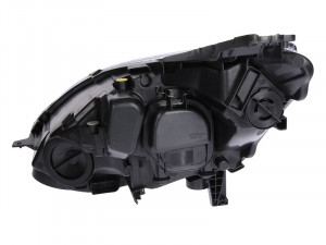 Far dreapta potrivit FORD C-MAX II, GRAND C-MAX - (H1/H7, reglaj electric, cu motoras, fundal negru/insertii crom) - Img 2