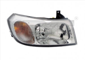 Far dreapta potrivit FORD TRANSIT 2000-2006 - (H4, electric, fundal cromat)