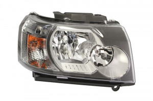 Far dreapta potrivit LAND ROVER FREELANDER 2 - H7, electric, cu motoras, semnalizator portocaliu