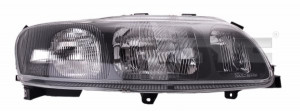 Far dreapta potrivit VOLVO S60 I 2000-2004 - (H7/HB3, electric, fundal negru)