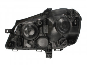 Far dreapta potrivit VW POLO 2005-2009 - (H1/H7, reglaj electric, cu motoras, fundal cromat) - Img 2