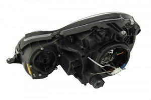 Far Dreapta (xenon, D2S/H7, electric, cu motor, culoare insertie: cromat, culoare semnalizator: transparent) potrivit MERCEDES E T-MODEL (S211), E (VF211), E (W211) -06.06 - Img 2