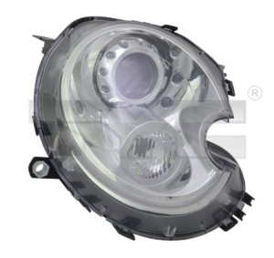 Far fata Dreapta (D1S, electric, cu motor, culoare insert: cromat, culoare semnalizator: alb) potrivit MINI (R56), (R57), (R58), (R59), CLUBMAN (R55), CLUBVAN (R55) - Img 3