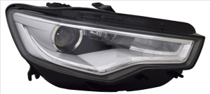 Far fata Dreapta (D3S/H7/LED, electric, cu motor) potrivit AUDI A6 ALLROAD C7, A6 C7