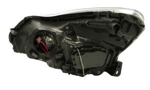 Far fata Dreapta (H1/H7, electric, cu motor, culoare insert: cromat, culoare semnalizator: alb) potrivit OPEL CORSA D, CORSA D/HATCHBACK - Img 2