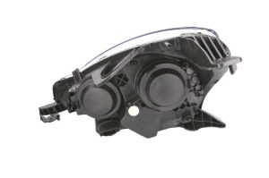 Far fata Dreapta (H1/H7, electric, cu motor, culoare insert: cromat, culoare semnalizator: alb) potrivit CITROEN C3 I, C3 II - Img 2