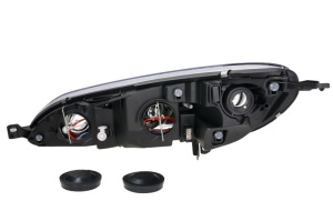 Far fata Dreapta (H1/H7, electric, cu motor) potrivit PEUGEOT 407 - Img 2