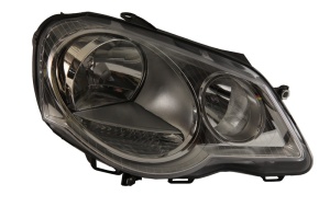 Far fata Dreapta (H1/H7/H7/H7, electric, cu motor) potrivit VW POLO, POLO IV 04.05-11.09 - Img 1