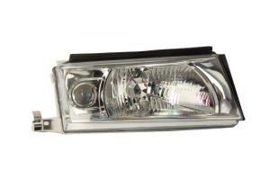 Far fata Dreapta (H3/H4, electric, cu motor, culoare insert: cromat) potrivit SKODA OCTAVIA I, OCTAVIA I/KOMBI 2000-2004