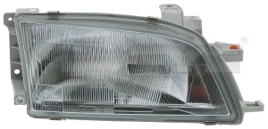 Far fata Dreapta (H4, electric, fara motoras, culoare insertie: argintiu) potrivit TOYOTA CARINA E VI - Img 3
