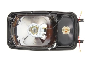 Far fata Dreapta (H4/P21W/T4W, manual, culoare semnalizator: portocaliu) potrivit MERCEDES MK, SK 07.87-09.96 - Img 2