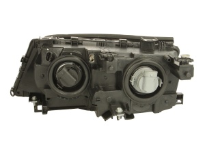 Far fata Dreapta (H7, electric, cu motor, culoare insert: cromat) potrivit BMW 3 (E46) -03.05 - Img 2