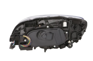 Far fata Dreapta (H7/H9/LED/PWY24W, electric, cu motor, culoare insert: negru) potrivit VOLVO S60 I, S60 II, V60 I - Img 2