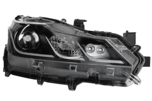 Far fata Dreapta (HIR2/LED/WY21W, electric, cu motor, culoare insert: alb) potrivit TOYOTA COROLLA 03.18- - Img 1