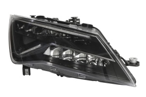 Far fata dreapta potrivit Seat LEON 5F 2012-2019 - LED, electric, cu motor