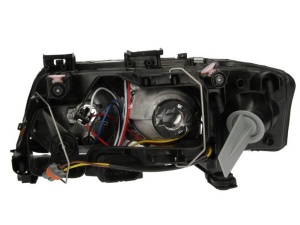 Far fata Dreapta (xenon, H7, electric, fara motoras, culoare insert: cromat, culoare semnalizator: transparent) potrivit AUDI A6 C5, ALLROAD C5 1997-1998 - Img 2