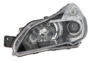 Far fata Stanga (D2S/HB3/W5W/WY21W, electric, cu motor, culoare insert: negru) potrivit SUBARU LEGACY V, OUTBACK