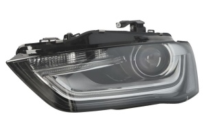 Far fata Stanga (D3S/LED, electric, cu motor, culoare insert: negru) potrivit AUDI A4 ALLROAD B8, A4 B8