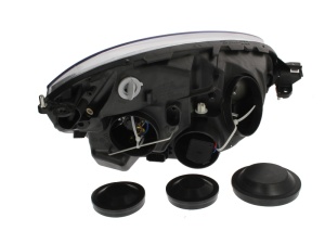 Far fata Stanga (H1/H21W/H6W/H7, electric, cu motor, culoare insert: cromat, culoare semnalizator: portocaliu) potrivit CITROEN C4 GRAND PICASSO I, C4 PICASSO I - Img 2