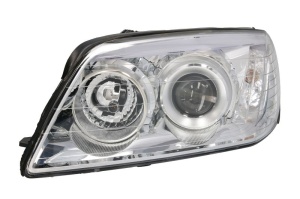 Far fata Stanga (H1/H7, electric, cu motor, culoare insert: cromat, culoare semnalizator: alb) potrivit CHEVROLET CAPTIVA - Img 1