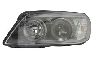 Far fata Stanga (H1/H7, electric, cu motor, culoare insert: gri, culoare semnalizator: transparent) potrivit CHEVROLET CAPTIVA - Img 1