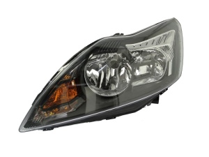 Far fata Stanga (H1/H7, electric, cu motor, culoare insert: negru) potrivit FORD FOCUS II, FOCUS II/KOMBI; FORD USA FOCUS 2008-2012