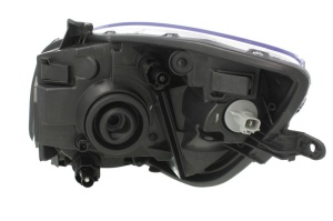 Far fata Stanga (H4, electric, fara motoras, culoare insert: cromat, culoare semnalizator: galben) potrivit TOYOTA YARIS -11.08 - Img 2