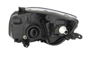 Far fata Stanga (H4, electric, fara motoras, culoare insert: cromat) potrivit TOYOTA YARIS - Img 2