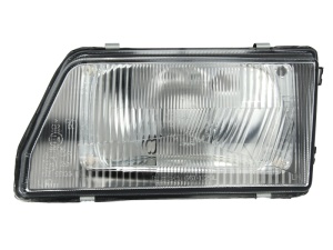 Far fata Stanga (H4, electric, fara motoras, culoare insert: negru) potrivit FIAT CINQUECENTO - Img 1